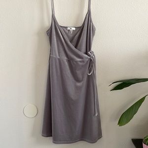BP silver wrap dress!